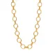 Cleopatra Regal Gold Link Necklace 16"+2"