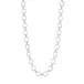 Cleopatra Silver Link Necklace Small 16"+2"