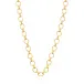 Cleopatra Gold Link Necklace Small 16"+2"
