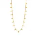 Cleopatra Ra Gold Necklace 16"+2"