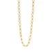 Cleopatra Gold Link Necklace