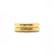 Cleopatra Slice Gold Stacking Ring Set Size 8