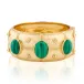 Cleopatra Malachite Hinged Bangle Grande