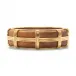 Gaia Teak Hinged Bangle S/M