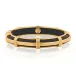 Gaia Ebony Hinged Bangle Petite S/M