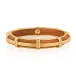 Gaia Teak Hinged Bangle Petite S/M