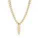 Golden Laurel Gold Convertible Necklace 16"+2"