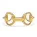 Equestrian Snaffle Bit Gold Cuff