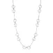 Equestrian Silver Snaffle Bit Chain Necklace 20"
