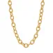 Victoria Gold Chain Necklace Small 18"