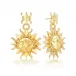 Soleil Gold Drop Earrings
