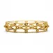 Monique Lattice Gold Hinged Bangle