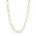 Maharani Clear Cubic Zirconia Chain Necklace Petite 16"+2"