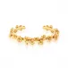 Meadow Flowers Gold Cuff Petite