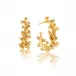 Meadow Gold Hoop Earrings Small