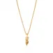 Meadow Lily Gold Charm Necklace 16"+2"