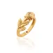 Meadow Gold Ladybug Ring Size 9