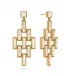 Pathway Mother of Pearl Post Drop Earrings