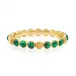 Berry Gem Malachite Hinged Bangle