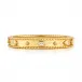 Berry Gem Clear Cubic Zirconia Hinged Bangle