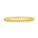 Berry Gold Eternity Hinged Bangle Petite S/M