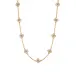 Berry Clover Mother of Pearl Double Sided Necklace 16"+2"