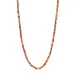 Berry Teak Single Strand Beads Necklace