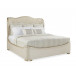 Adela King Bed Blush Taupe