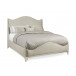 Avondale King Upholstered Bed Soft Silver Paint