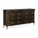 Dramatic Presence Dresser Dark Roast, Harvest Bronze
