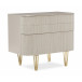 True Love Nightstand Matte Pearl, Whisper Of Gold