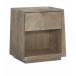 Earthly Delight Nightstand Ash Driftwood, Sundance Gold