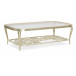 Flower Power Cocktail Table Oracle Silver Leaf