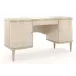 Fancy Me Console & Desk Champagne Pearl, Natural Glow, Satin Nickel