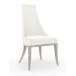 Tall Order Side Chair Soft Silver Paint