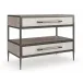 Dual Impressions Nightstand Mountain Smoke, Albino, Deep Bronze