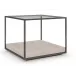 Open Air Cocktail Table Moonstone, Deep Bronze, Almost Black