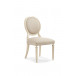 Chitter Chatter Dining Chair Radiant Pearl, Sparkling Argent