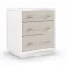 Clarity Nightstand Sun-Kissed Silver, Pearly White