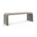 Traverse Bench/Ottoman Silver Driftwood