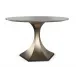 Top Brass Dining Table Afterglow, Brushed Antique Brass