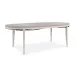 Coronet Dining Table Chinchilla, Crème De La Crème, Soft Silver Paint, Deep Bronze