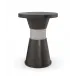 Periscope End/Side Table Dark Chocolate, Deep Bronze, Sun-Kissed Silver