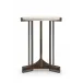 Key Element End/Side Table Soft Silver Leaf, Rich Walnut, Deep Bronze, Platinum Gold