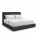 The Boutique Bed Tuxedo Black - Queen