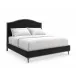 Fontainebleau Platform Bed Sea Smoke Leaf
