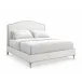 Fontainebleau Platform Bed Oracle Silver Leaf