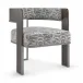 Streamliner Chair Sepia, Smoked Stainless Paint