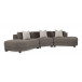 Modern Streamline Commodore Sectional 1 Sectional