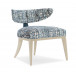 Half Moon Chair Soft Radiance, Cerulean